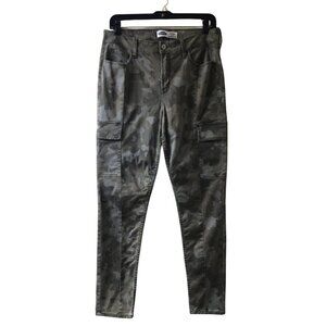 Old Navy Pants Women’s 12 Olive Green Camo Rockstar Super Skinny High Rise